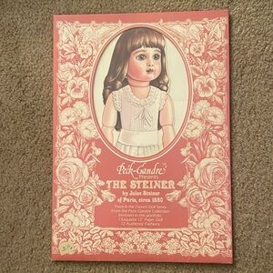 1986 “The Steiner” French Paper Doll Set